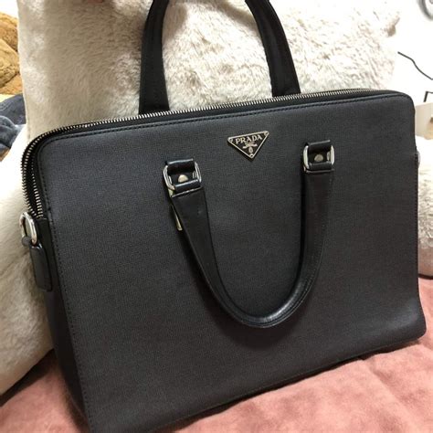 prada laptop bag price|prada laptop bag grey leather.